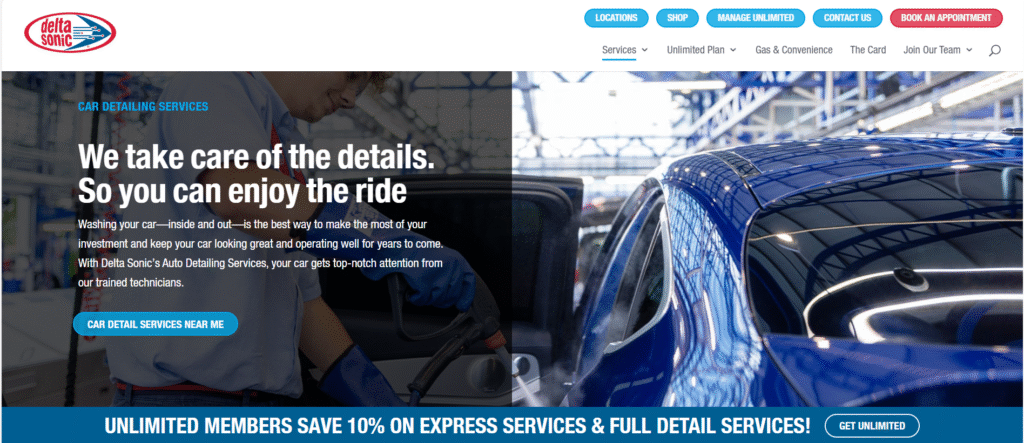 Vehicle Detail Web Page
